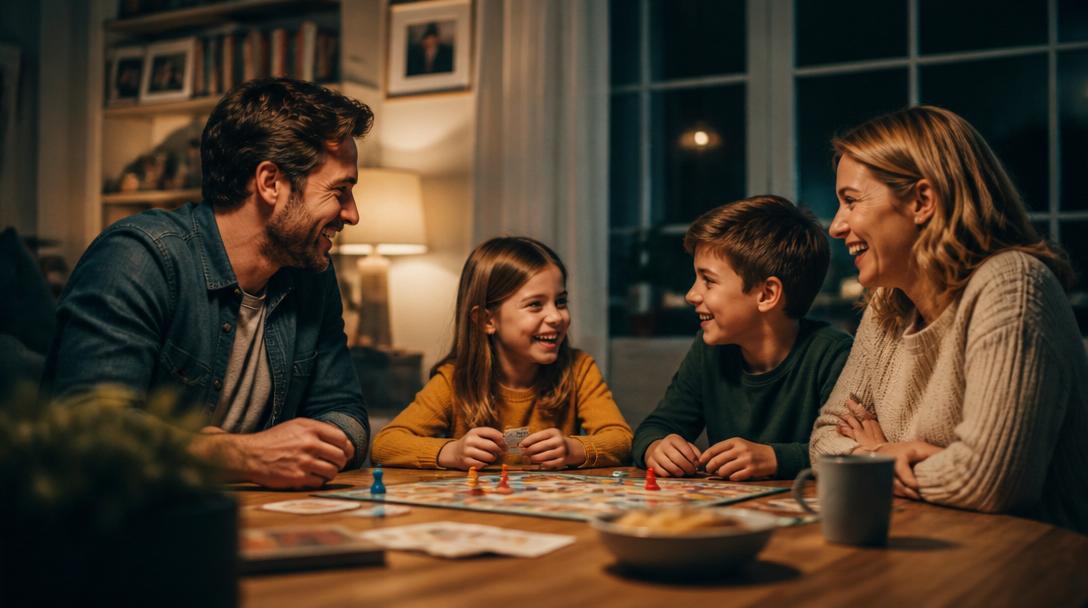 Familienquiz macht den Abend zum Erlebnis