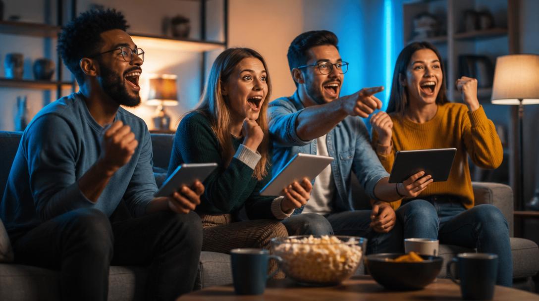 Online-Quizze machen das Wohnzimmer zum Spielsalon