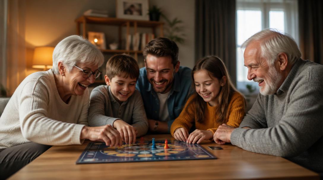 Familienquiz verbindet Generationen spielerisch