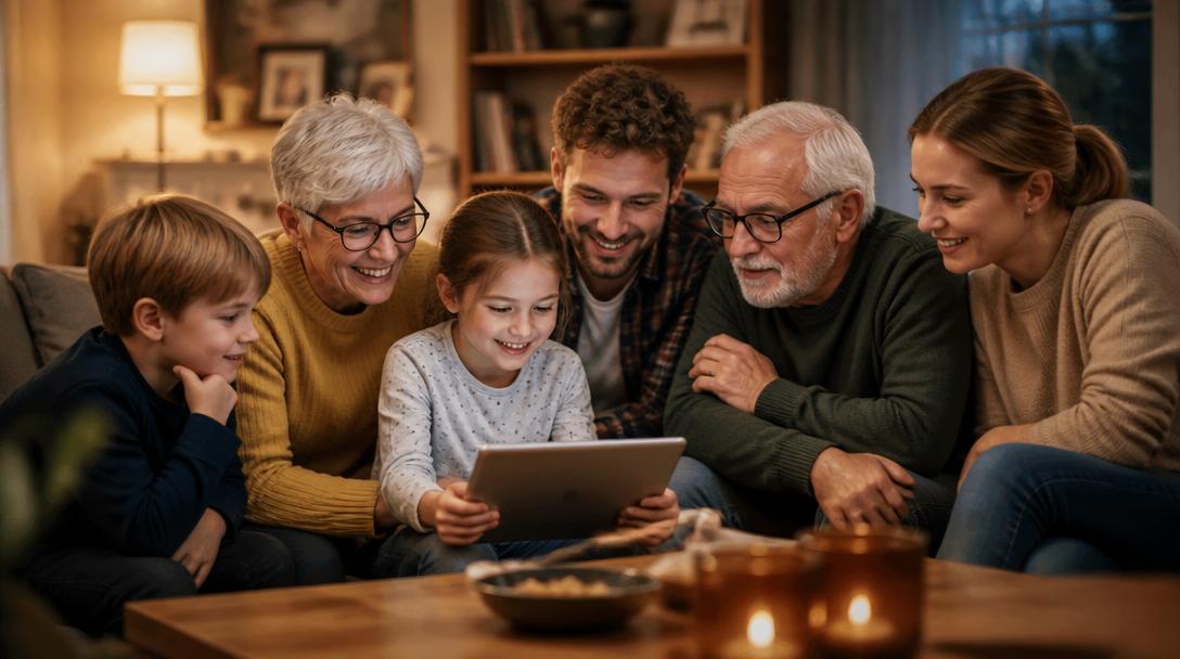 Familienquiz verbindet Generationen