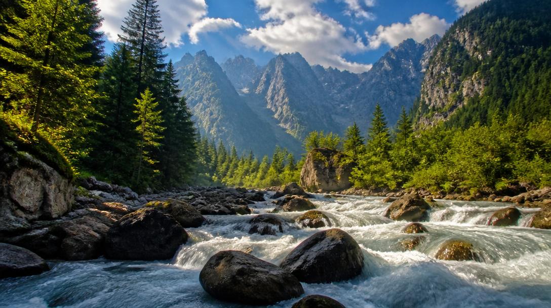 Deutschlands wilde Wasser und Berge