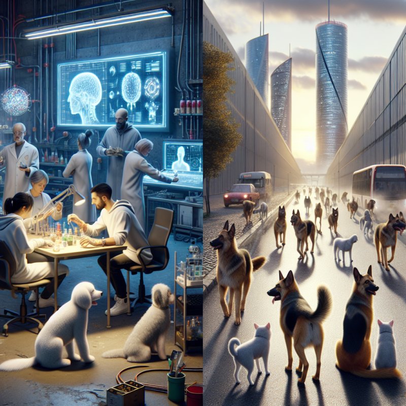 Entdecke die Geheimnisse: Biohackers & Dogs of Berlin