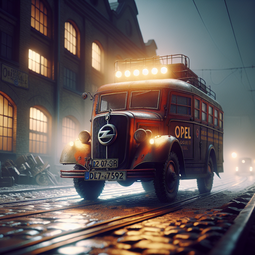 Blitz und Geschichte: Opel