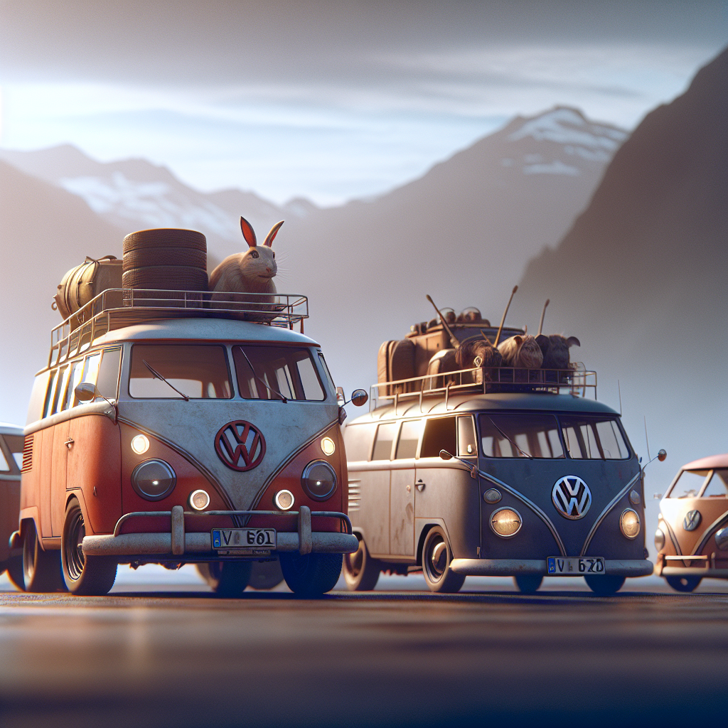 Die Geheimnisse des VW Bulli und seine Freunde