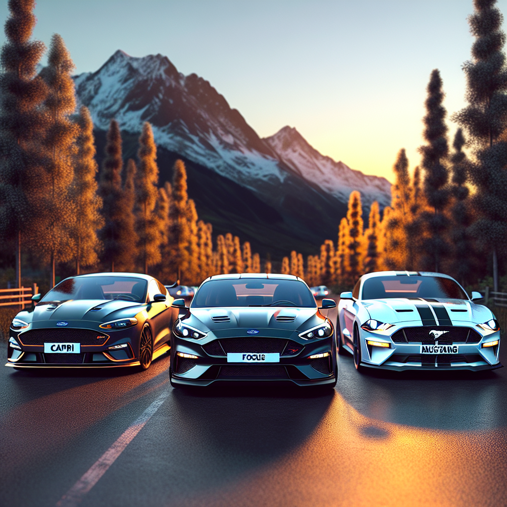 Ford-Faszination: Capri, Focus, Mustang