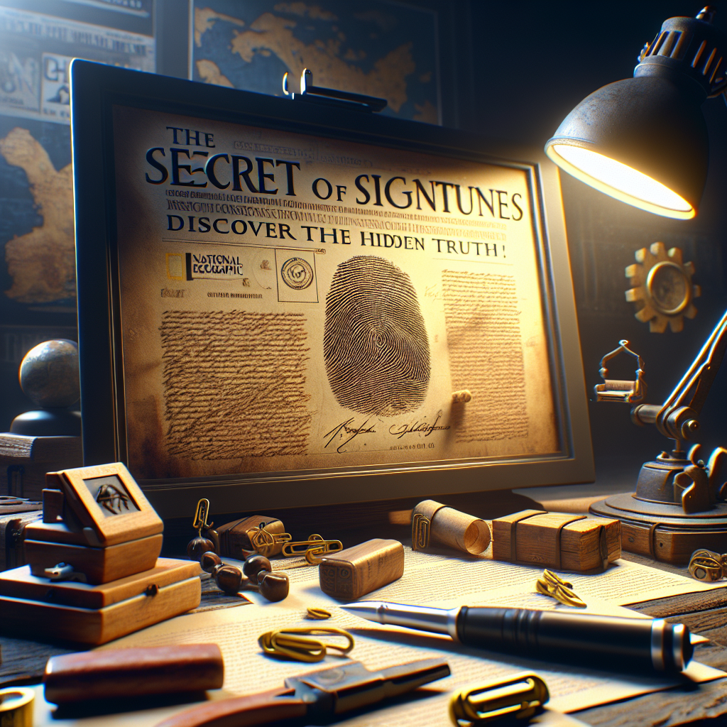 Das Geheimnis der Kennzeichen: Entdecke die verborgene Wahrheit