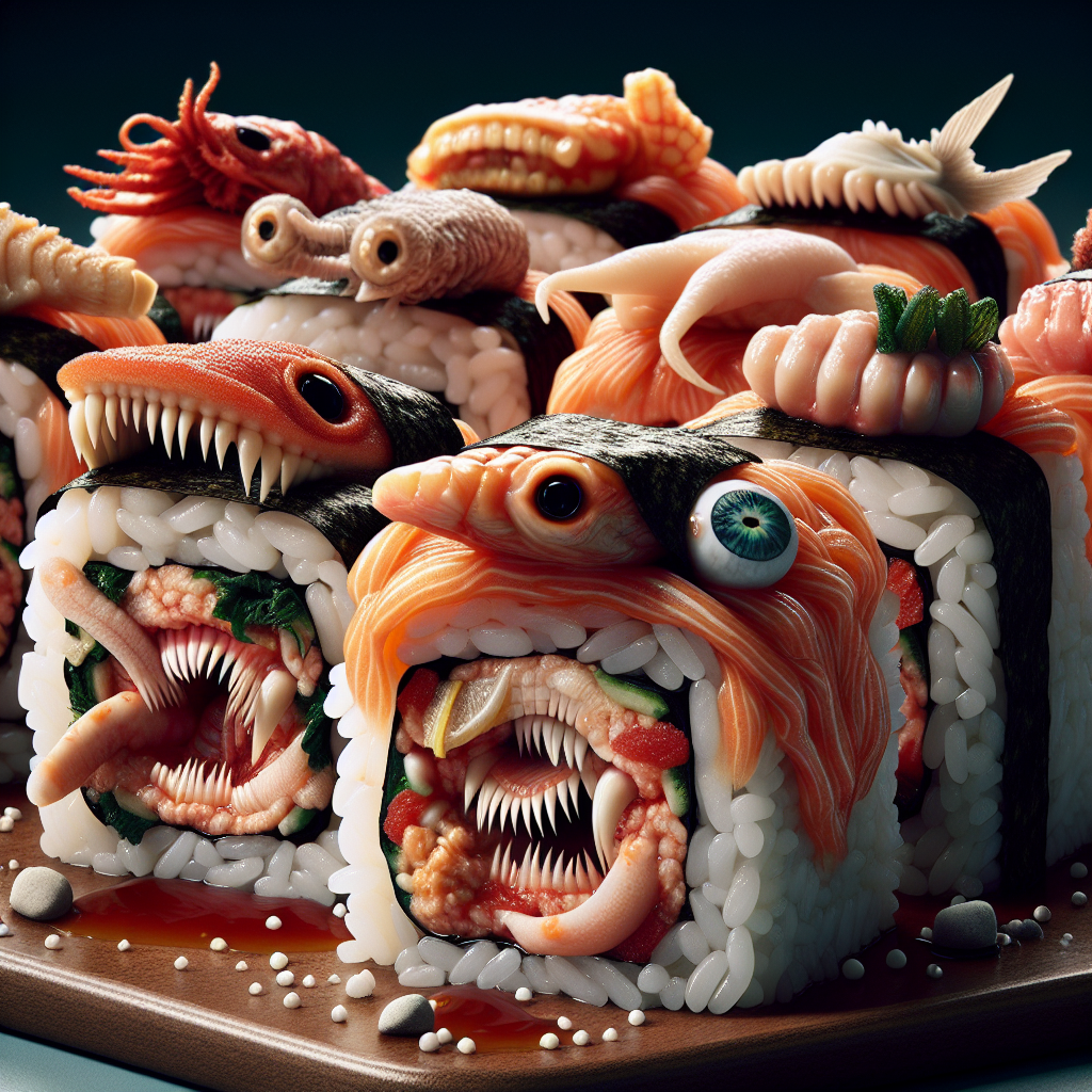 Bizarre Sushi-Sensation: Was weißt du wirklich?