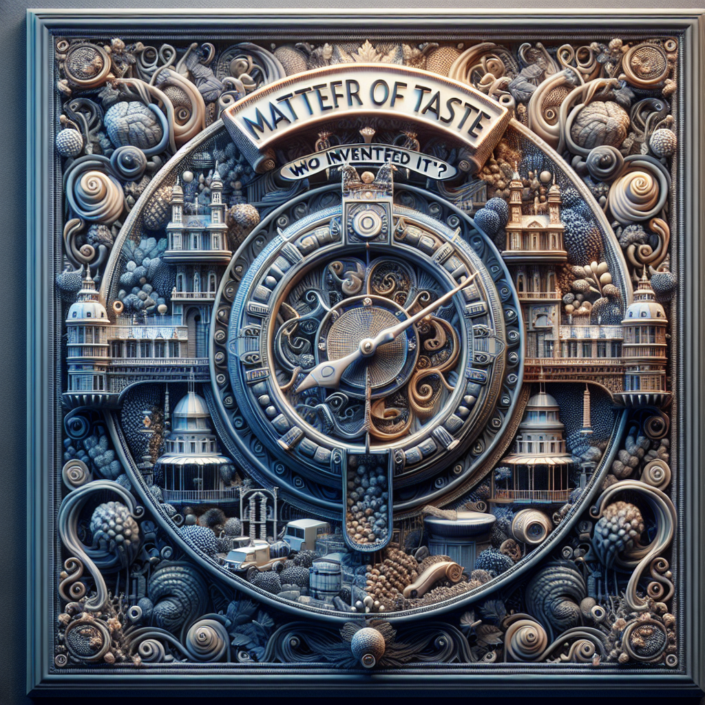 Geschmackssache: Wer hat's erfunden?