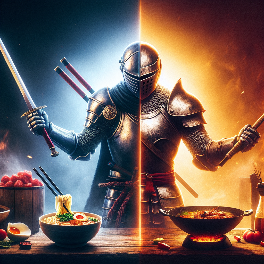 Ramen-Ritter oder Wok-Warrior?