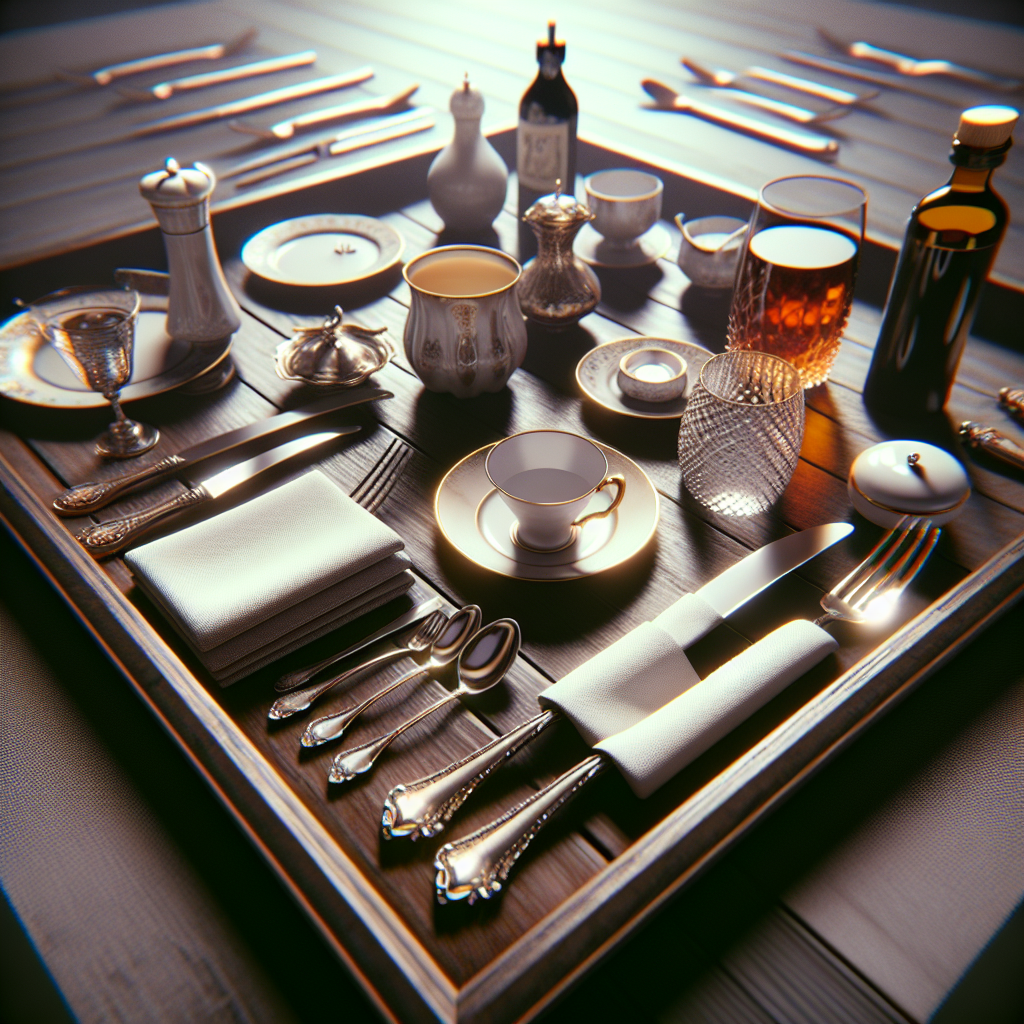 Die feinen Regeln der Tafelkultur: Eine anspruchsvolle Herausforderung