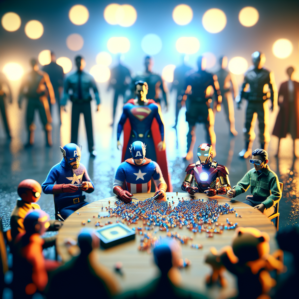 Superhelden und ihre Späße