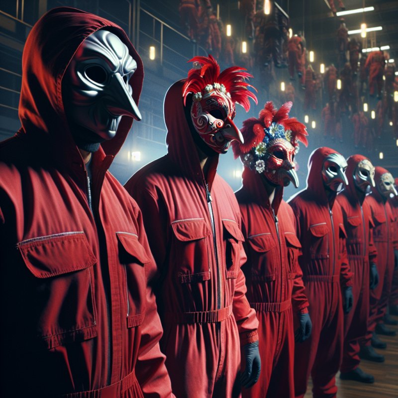 Tiefe Einblicke in 'Haus des Geldes': Symbole und Melodien