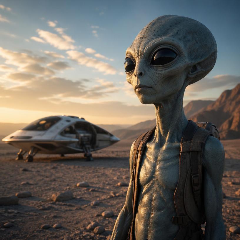 Galaktisches Abenteuer: Was wäre, wenn du ein Alien wärst?