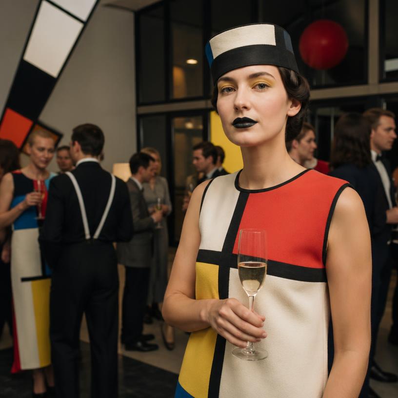 Schwarz, Weiß und Bunt – Die Bauhaus-Party!