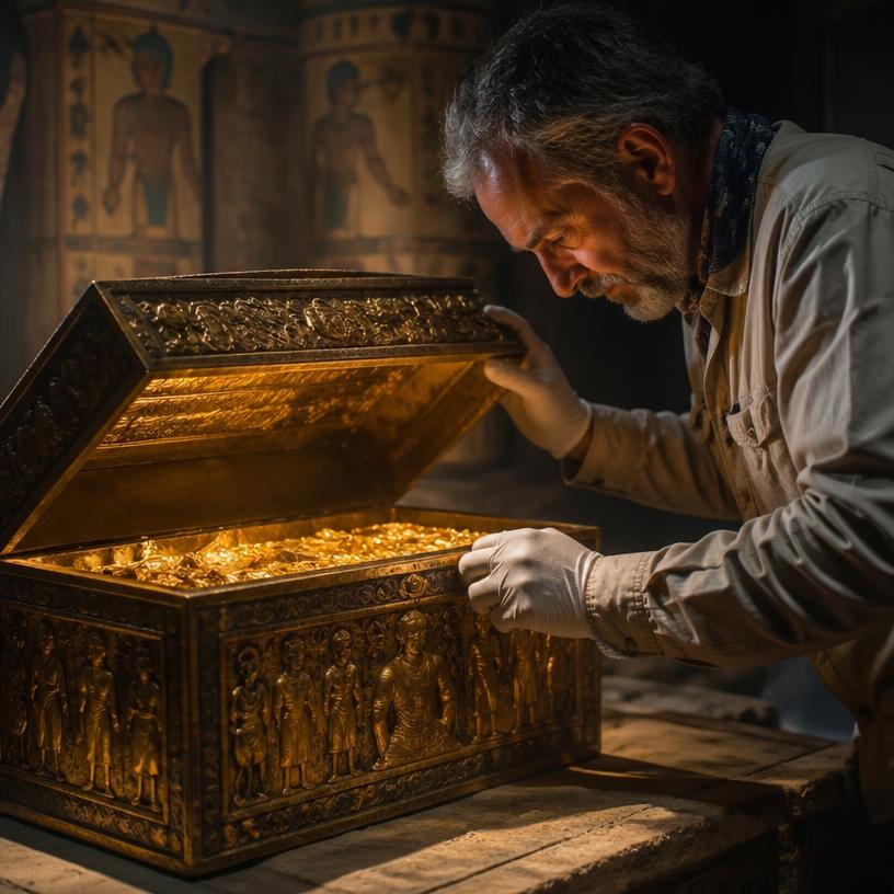 Die antike Schatzkiste: Wer bringt das goldene Geschichtswissen hervor?