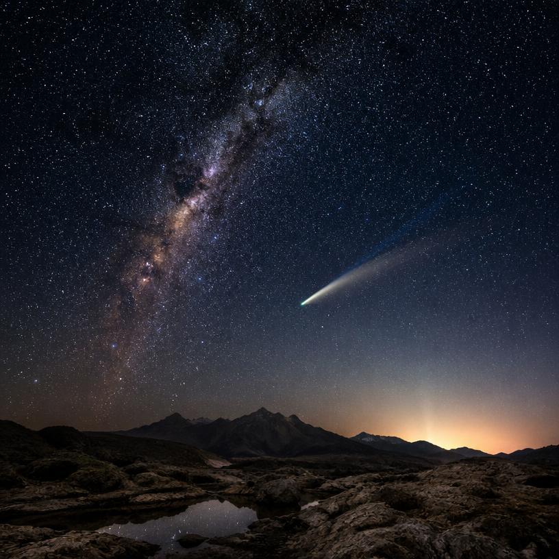 Kometen, Asteroiden und der Rest der Galaxie