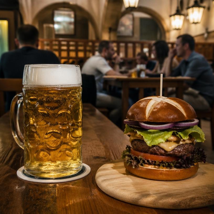 Bier und Burger: Schmeckt das wirklich?