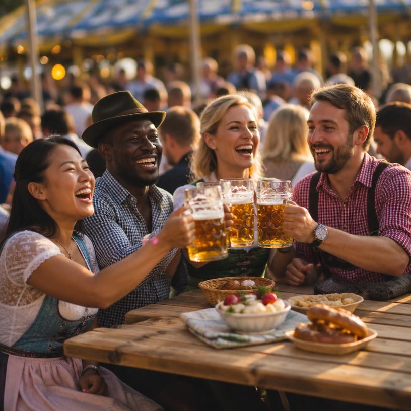 Feste, die die Welt verbindet