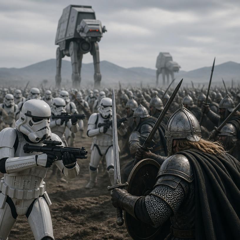 Galaktische Kämpfe der Fantasie: Star Wars vs. Herr der Ringe!