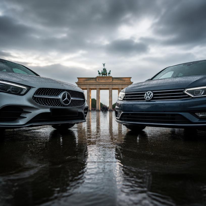 Mercedes oder VW: Wer gewinnt die Krone der deutschen Autobauer?
