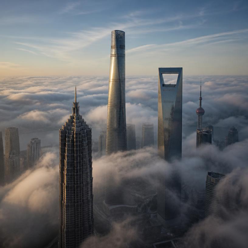Türme über Wolken: Wer ist der Größte?