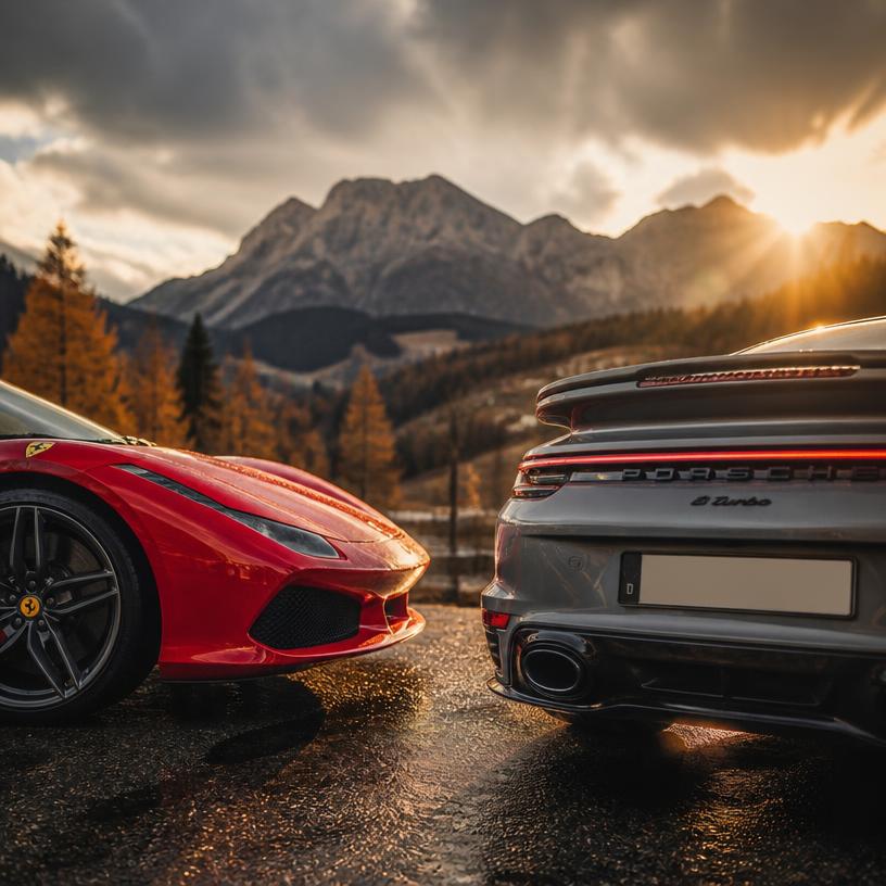 Porsche oder Ferrari: Wer gewinnt dein Herz?