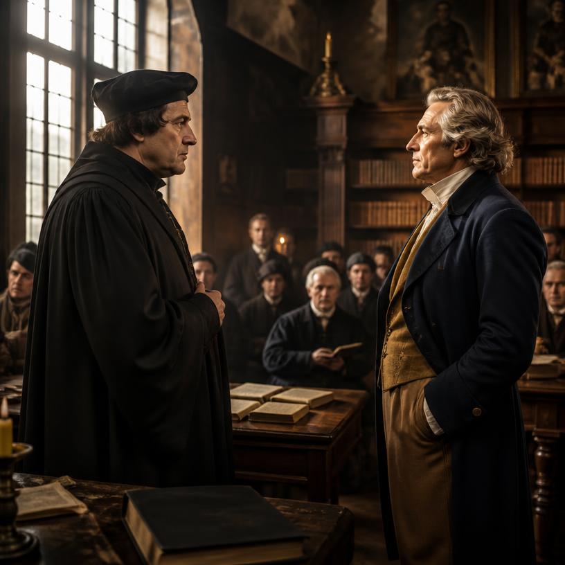 Worte, die die Welt bewegten: Luther und Goethe im Duell