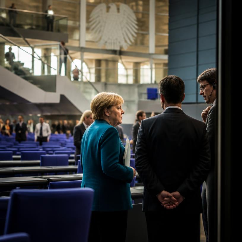 Hinter den Kulissen des Bundestags
