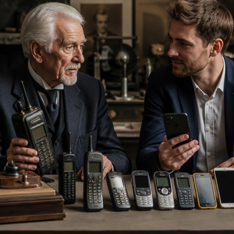 Von der Funktelefonie zur Hightech-Welt: Mobile Evolution