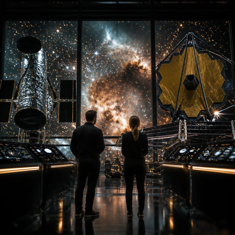 Hubble vs. Webb: Der intergalaktische Showdown!