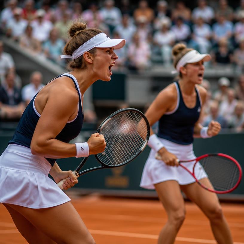 Doppel-Knüller im Tennis!