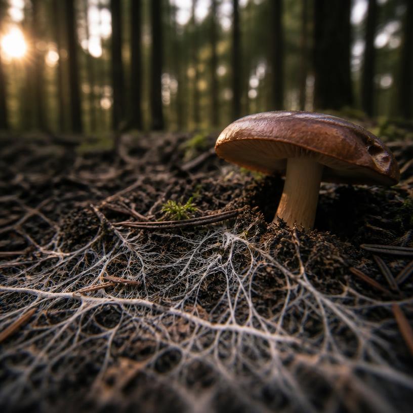 Die verborgene Symbiose des Myceliums