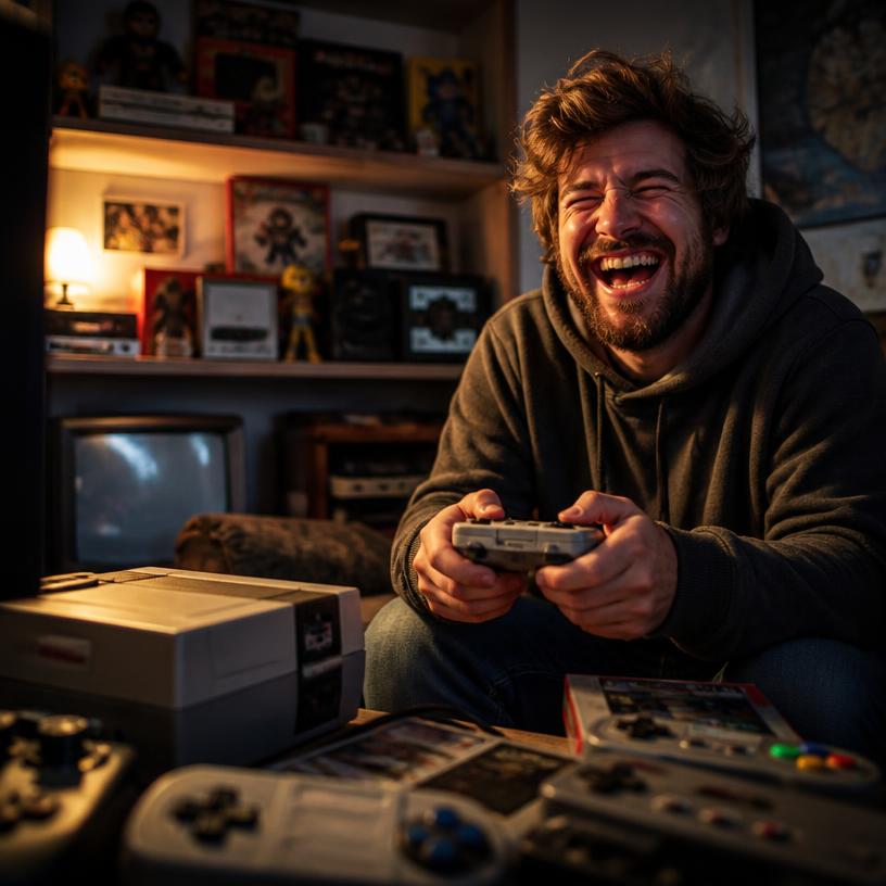 Lachende Pixel: Eine humorvolle Reise durch Klassiker der Gaming-Welt