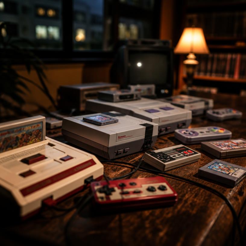 Die Nostalgie der Pixel: Eine Erkundung alter Spielekonsolen