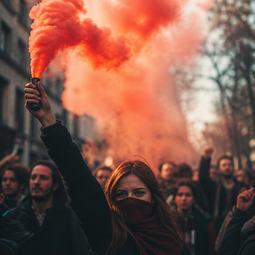 Das Aufbegehren der Farbe: Revolutionäre Bildwelten