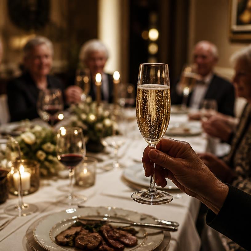 Sekt oder Wein: Die Feier der Erinnerungen