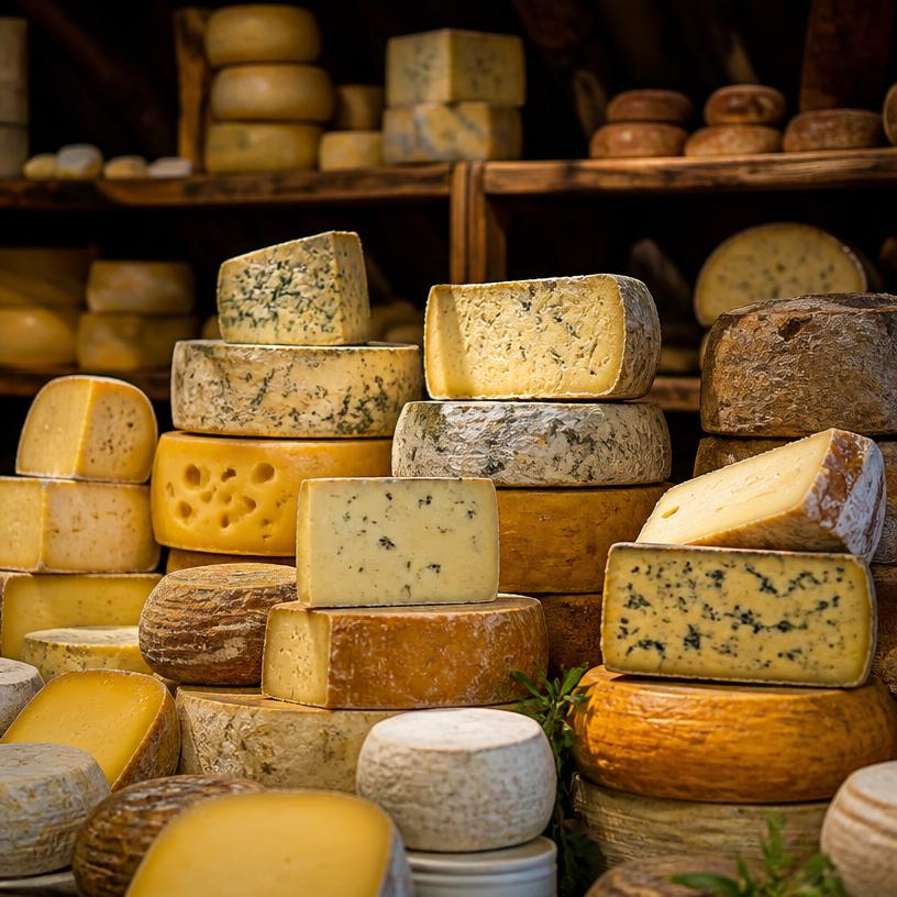 Käse-Kaleidoskop: Entdecke den Geschmack der Welt