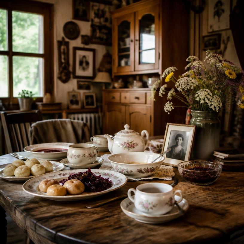 Leckere Erinnerungen: Ein Tisch voll Nostalgie