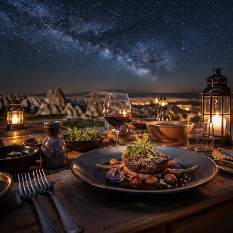 Kulinarische Sternenreisen: Eine gastronomische Odyssee unter dem Firmament