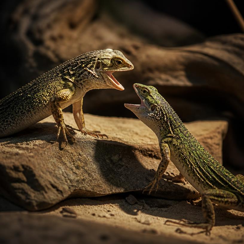 Die bedrohlichen Schatten der Sonne: Einblicke in die Aggressivität tierischer Sonnenanbeter